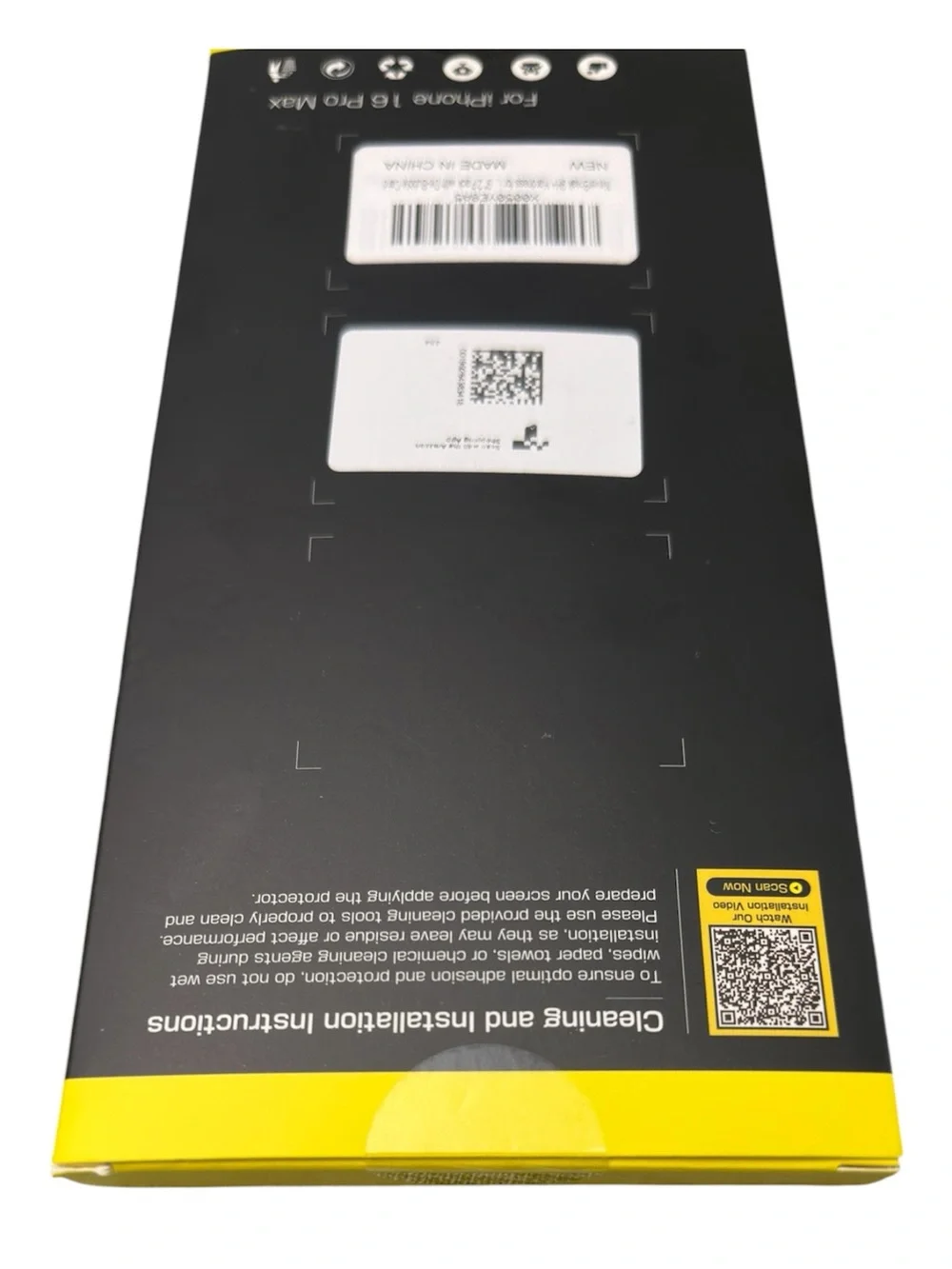 New In Box Zeniss iPhone 16 Pro Max Screen Protector 2 Pack